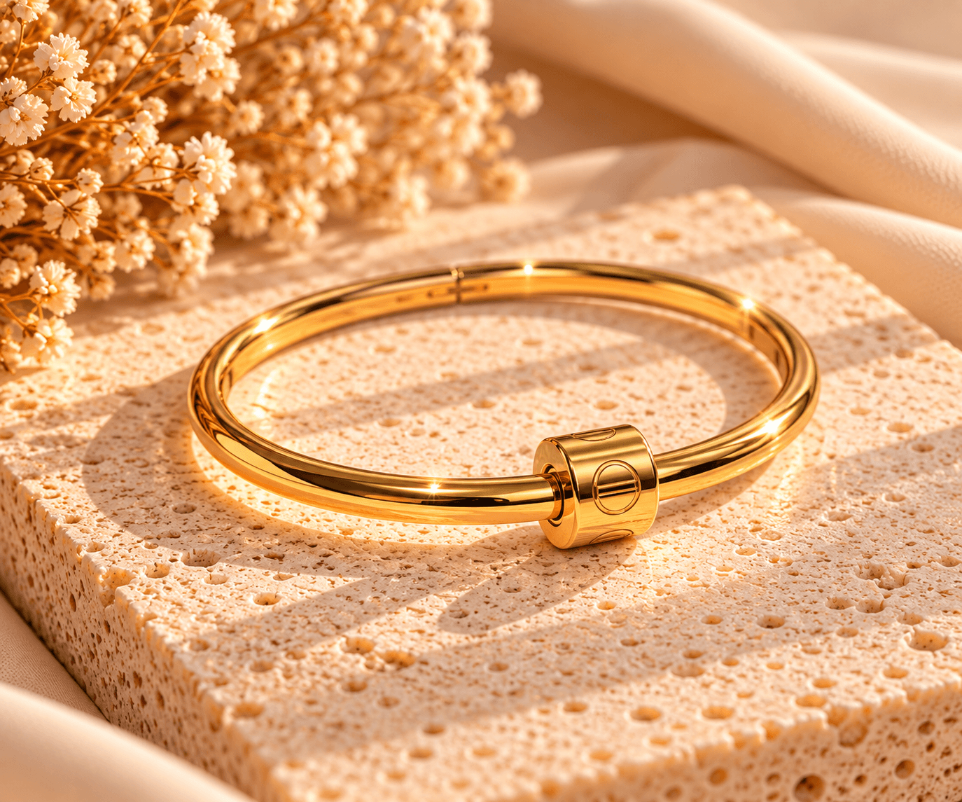 BB Milano Limited Edition – Golden Lock Armband