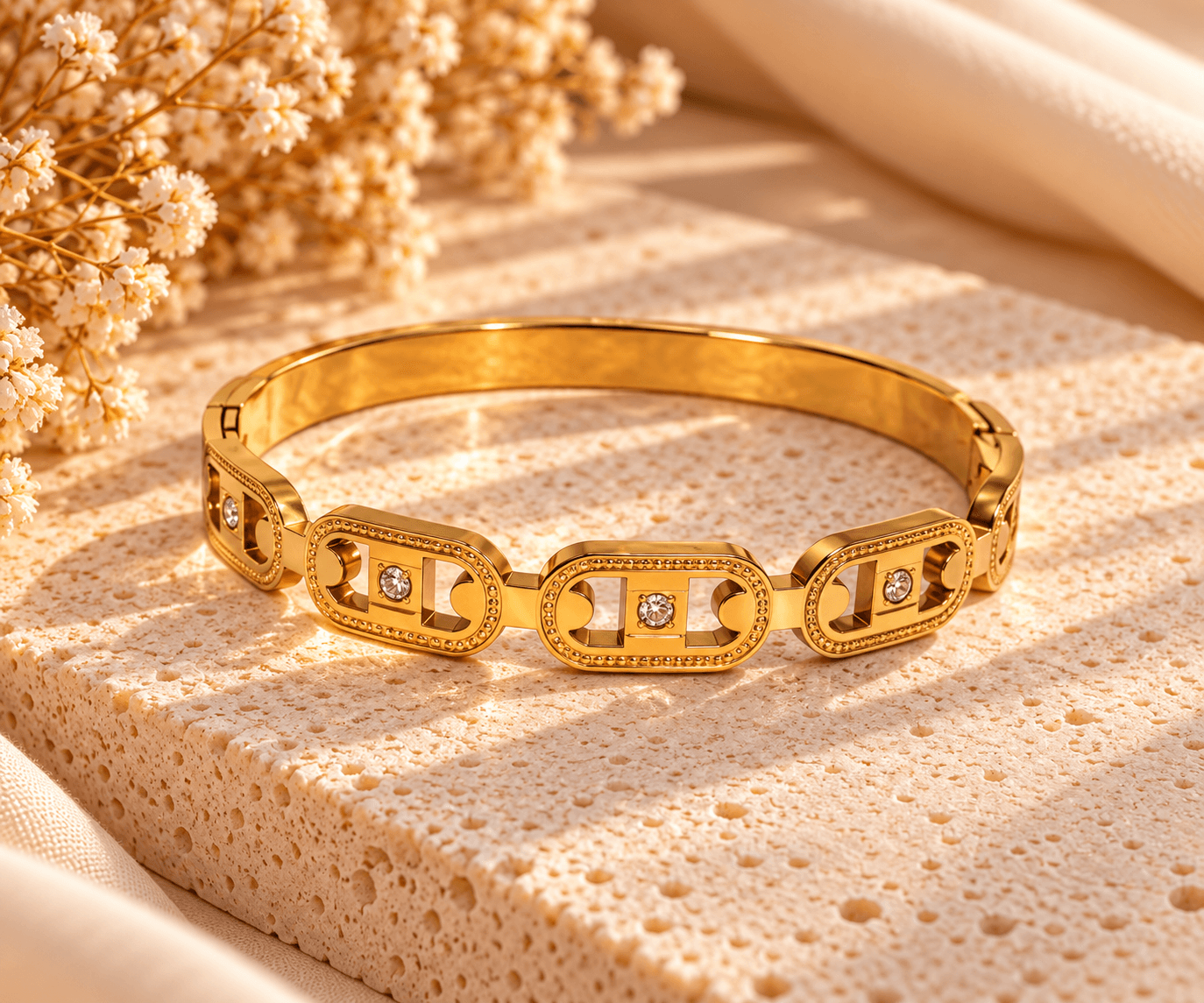 BB Milano Limited Edition – Golden Links Armband