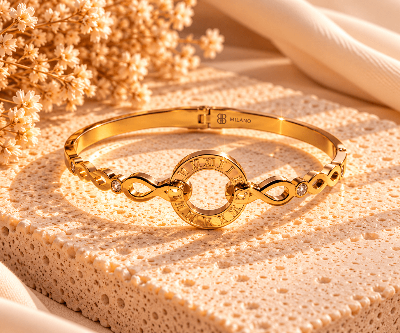 BB Milano Limited Edition – Golden Circle Armband