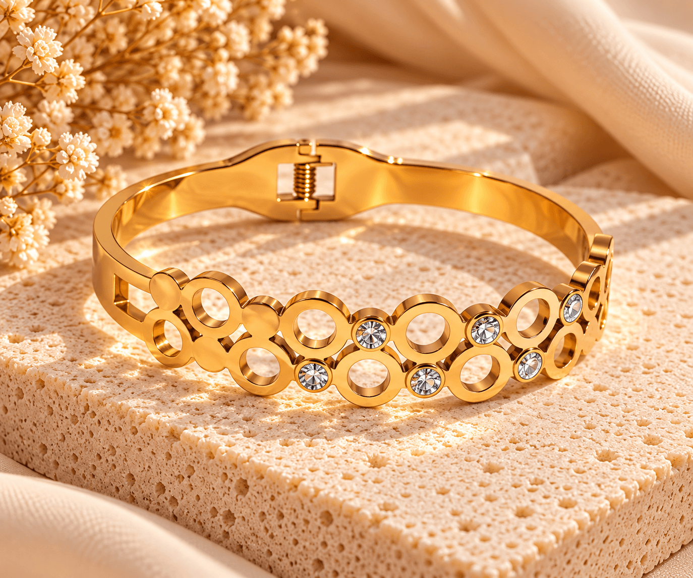 BB Milano Limited Edition – Golden Infinity Armband