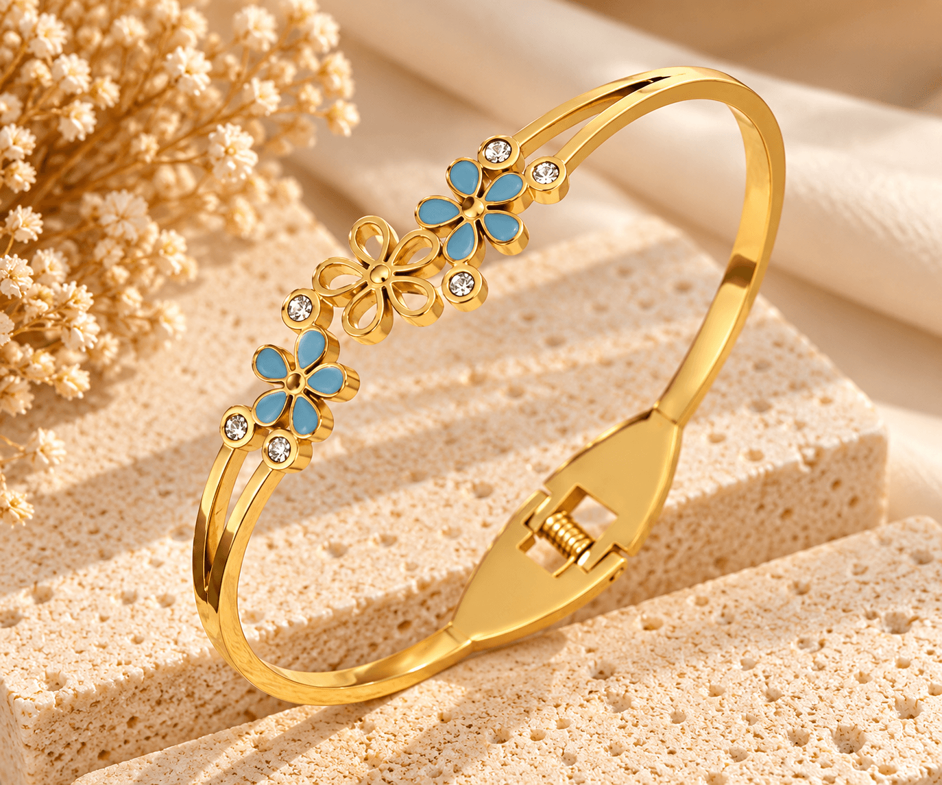 BB Milano Limited Edition – Blue Blossom Armband