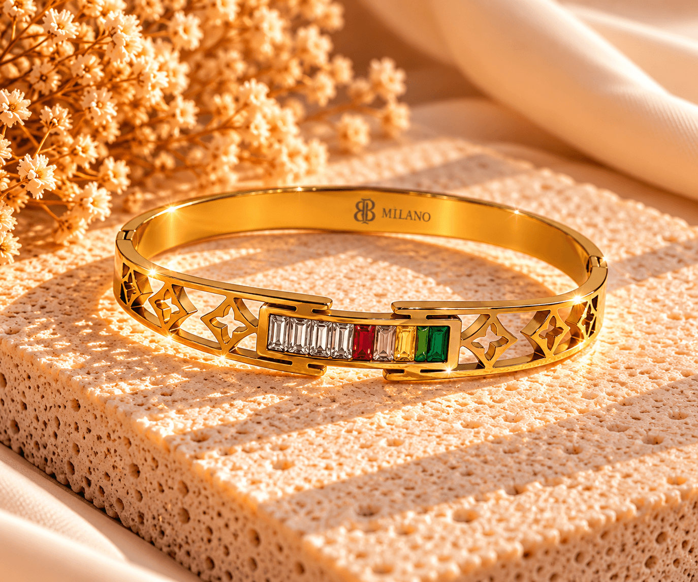 BB Milano Limited Edition – Multicolor Elegance Armband