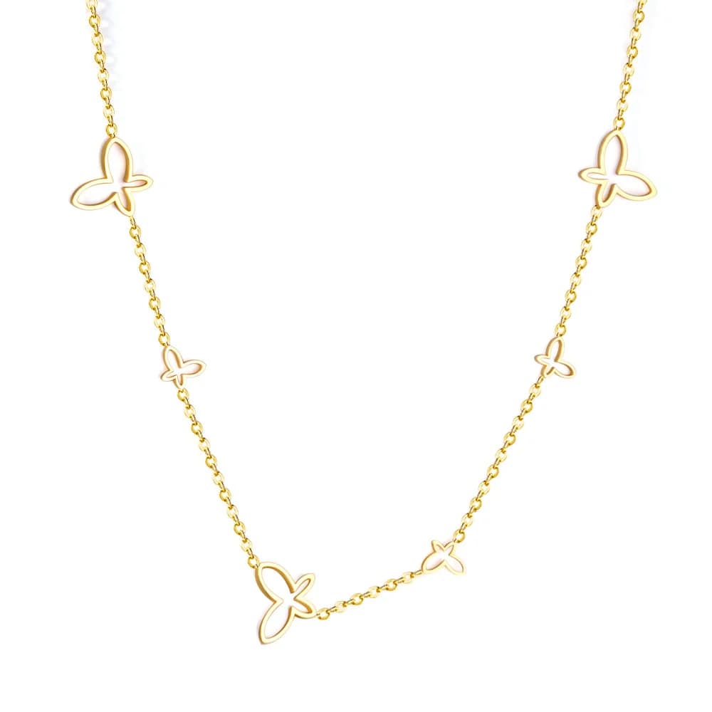 Open Butterfly Necklace